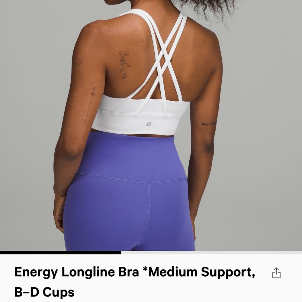 Lululemon energy longline bra - Picture 4 of 4
